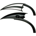 Micro Mirror Scoop Black Left by Arlen Ness