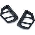 Mini Floorboards Riot w/o Adapters Satin Black by Kuryakyn