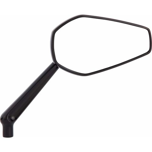 Arlen Ness Mirror Mini Stocker Mirror LEFT - Black by Arlen Ness 13-156