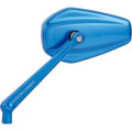 Mini Stocker Mirror LEFT - Blue by Arlen Ness