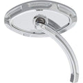 Mirror Beveled Short Stem Left Chrome by Arlen Ness