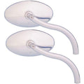 Mirror Chrome Cat Eye Softbend Style Left or Right  by Arlen Ness