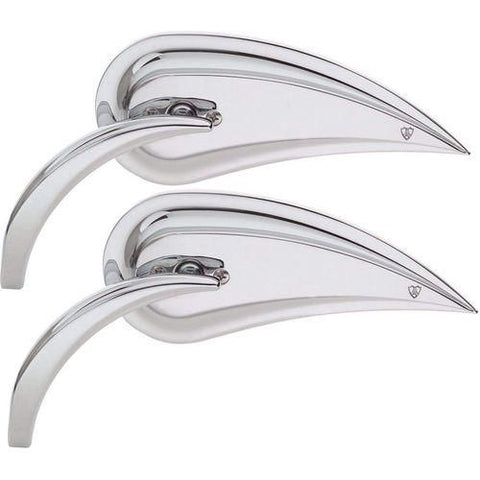Mirror Chrome Die-Cast Rad III Teardrop Style Right Side by Arlen