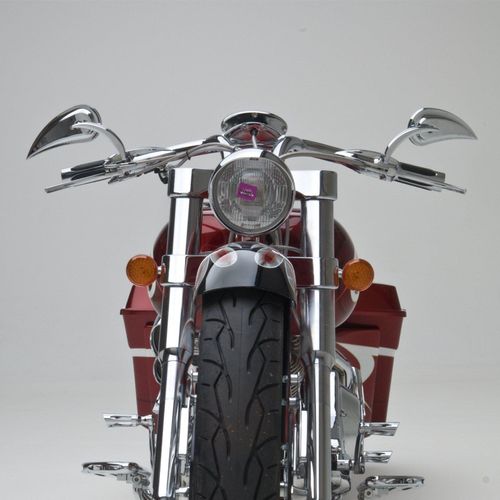 Mirror Chrome Die-Cast Rad III Teardrop Style Right Side by Arlen Ness