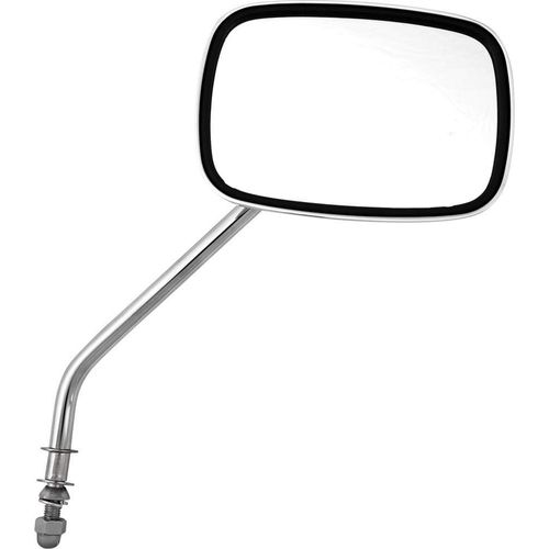 Mirror Oe Style 8" Stem L/R Chrome L/R 5X3.5" by Harddrive 30-851 Perch Mount Mirrors