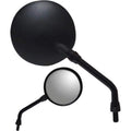 Mirror Round Black by Parts Unlimited