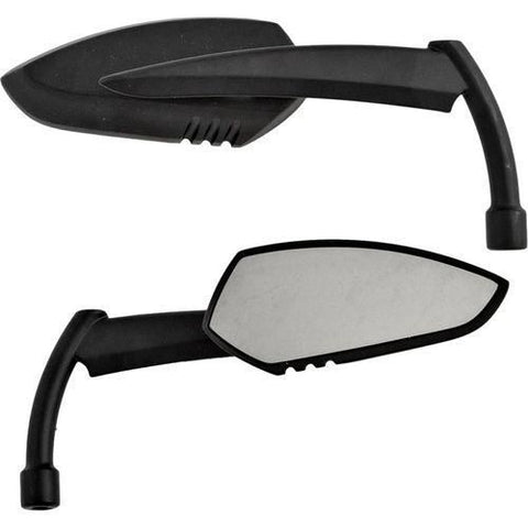 Voodoo Style Black Mirror Set for Victory & Indian Motorcycles