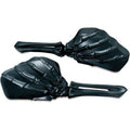 Mirrors Skeleton Hand Black/Black by Kuryakyn