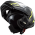LS2 USA Modular Helmet Modular Helmet Skid - Black/Hi Viz Yellow - Horizon by LS2