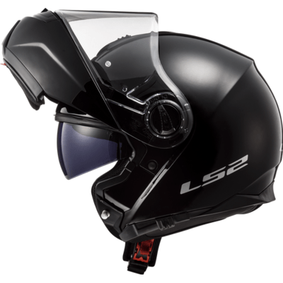 LS2 USA Modular Helmet Modular Helmet Solid - Gloss Black - Strobe by LS2