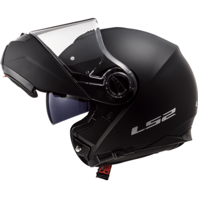 LS2 USA Modular Helmet Modular Helmet Solid - Matte Black - Strobe by LS2