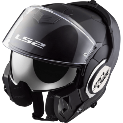 LS2 USA Modular Helmet Modular Helmet Solid - Matte Black - Valiant by LS2