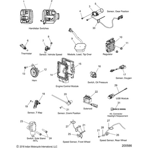 Module Load/Tip Over by Polaris 4017165 Control Module