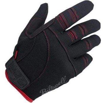 Parts Unlimited Gloves XS / Black/Red Moto Gloves by Biltwell
