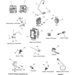 Off Road Express OEM Hardware Mount, Ecm by Polaris 5451843