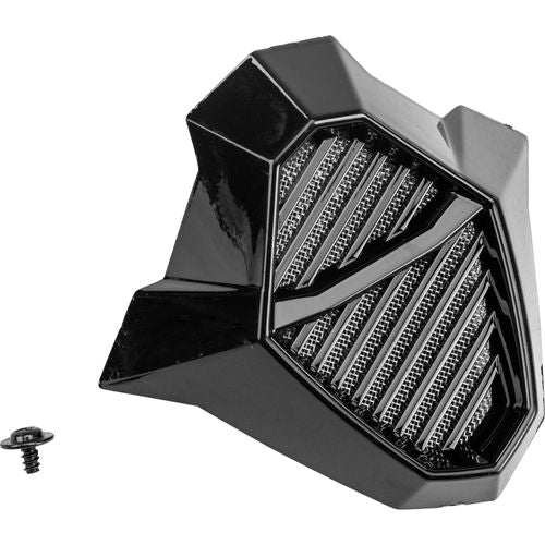 MOUTH VENT BLACK W/SCREW MX-46/46Y by GMAX G046800 Helmet Accessory