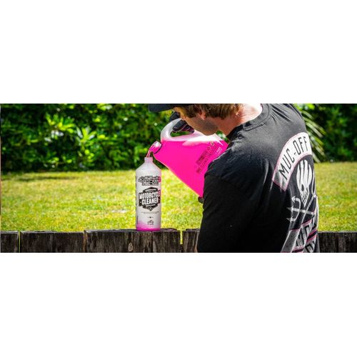 Nano Tech Motorcycle Cleaner 1L + 1L Concentrate Refill, Motorcycle -  Clean