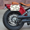Number Plate for Indian Scout by Klock Werks