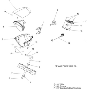 Nut by Polaris 7547118 OEM Nut