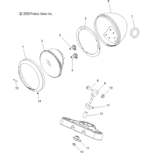 Nut by Polaris 7547189 OEM Nut