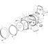 Nut,Flexloc,M6 Substituted By 7547120 by Polaris 7547079 OEM Nut