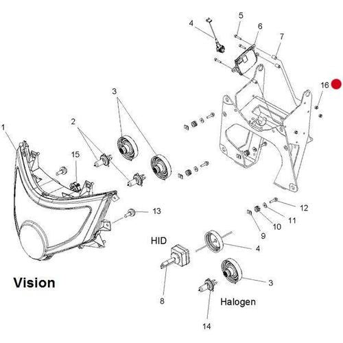 Off Road Express OEM Hardware Nylok Nut by Polaris 7547059