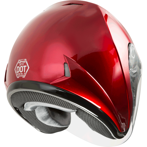 Western Powersports Drop Ship Open Face 3/4 Helmet OF-17 Helmet by GMAX