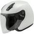 Western Powersports Drop Ship Open Face 3/4 Helmet 2X / Pearl White OF-17 Helmet by GMAX G317088N