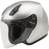 Western Powersports Drop Ship Open Face 3/4 Helmet LG / Dark Silver OF-17 Helmet by GMAX G317196N