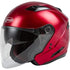 Western Powersports Drop Ship Open Face 3/4 Helmet XS / Candy Red OF-77 Open-Face Helmet by Gmax O1770093