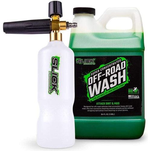 Off-Road Wash 64oz & Foam Cannon by Slick Products - OFF-CANNON