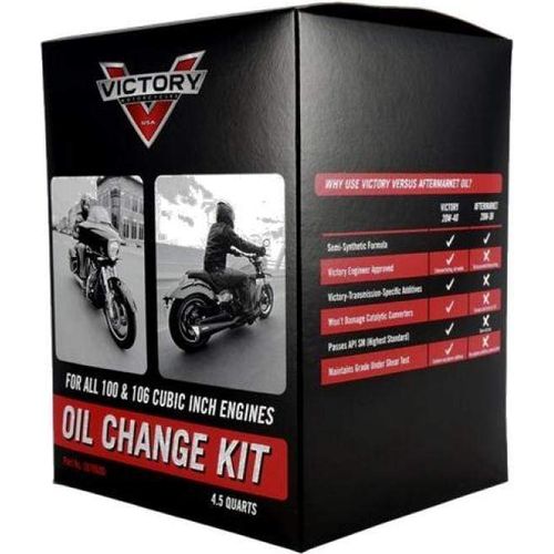 Off Road Express Oil Change Kit Oil Change Kit Victory 4.5 QT by Polaris 2879600