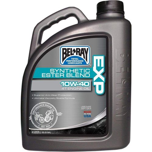 Oil EXP Semi Synthetic 10W-40 4L by Bel Ray