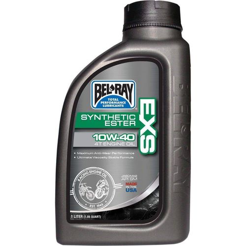 Parts Unlimited Engine Oil Oil EXS Synthetic 10W-40 1L Bottle by Bel Ray 99161-B1LW