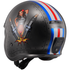 LS2 USA Open Face 3/4 Helmet Open Face Helmet Spark - Gloss Brushed Alloy - Spitfire by LS2