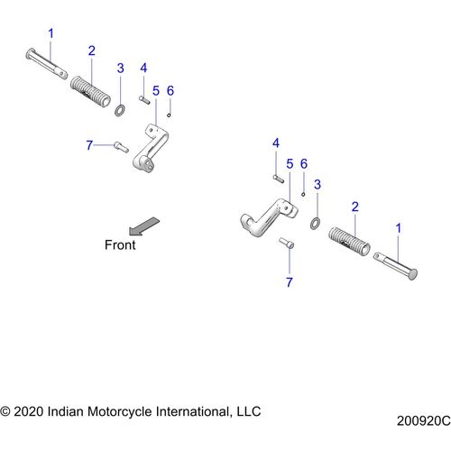 Pad Footpeg Passenger by Polaris 5414696 Floorboard / Foot Peg Repair