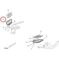 Passenger Floorboard RH Chrome by Polaris