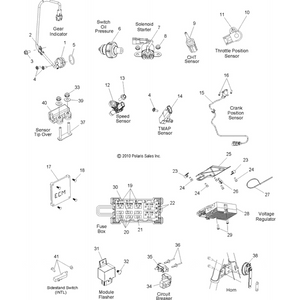 Pcm, Service by Polaris 4012388 OEM Hardware
