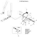Pedal, Brake by Polaris 5134683-156 Brake Pedal