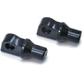 Peg Adapters Male Mount Gloss Black by Kuryakyn