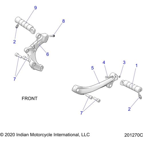 Off Road Express OEM Hardware Peg-Feeler by Polaris