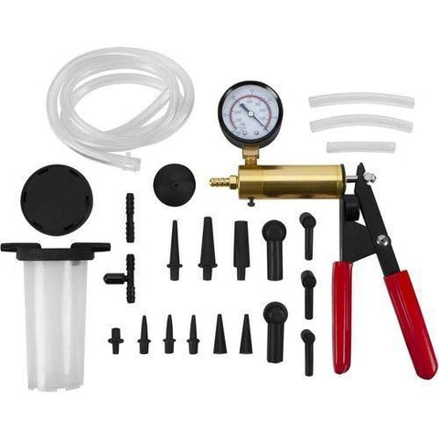 Car Vehicle Vacuum Brake Bleeder Tank Fluid Oil Change Pump Equipment Tool Kit