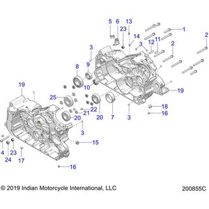 Pin Solid M8X24 by Polaris 7662359 OEM Hardware