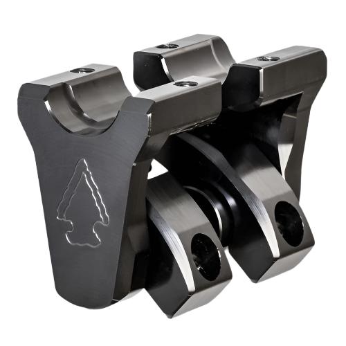Pivoting Handlebar Riser 2" for Indian Scout by Rox Speed FX 4R-P2RIN Handlebar Risers