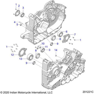 Plate-Bearing Retainer Bs by Polaris 5138480 OEM Bearing