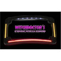 License Plate Frame LED Radius All In One Black by Custom Dynamics