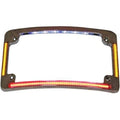 Plate Frame LED Radius All In One Chrome by Custom Dynamics