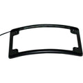 Plate Frame Radius LED Illumination Black Horizontal by Custom Dynamics
