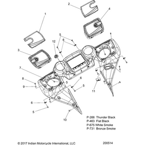 Plug-Fog Button by Polaris 5416637 OEM Hardware