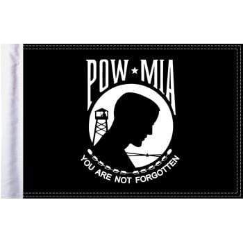 Parts Unlimited Military Flag POW-MIA Flag - 10" x 15" by Pro Pad FLG-POW15